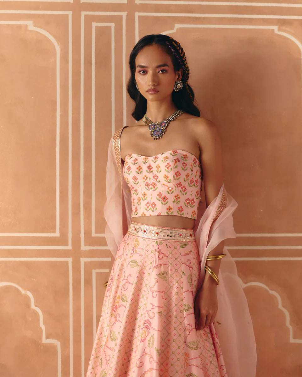 Blush Pink Lehenga - MARKET