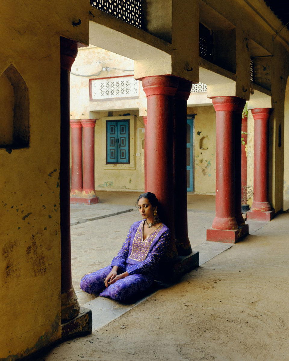 Iris Purple Co-Ord Set - MARKET