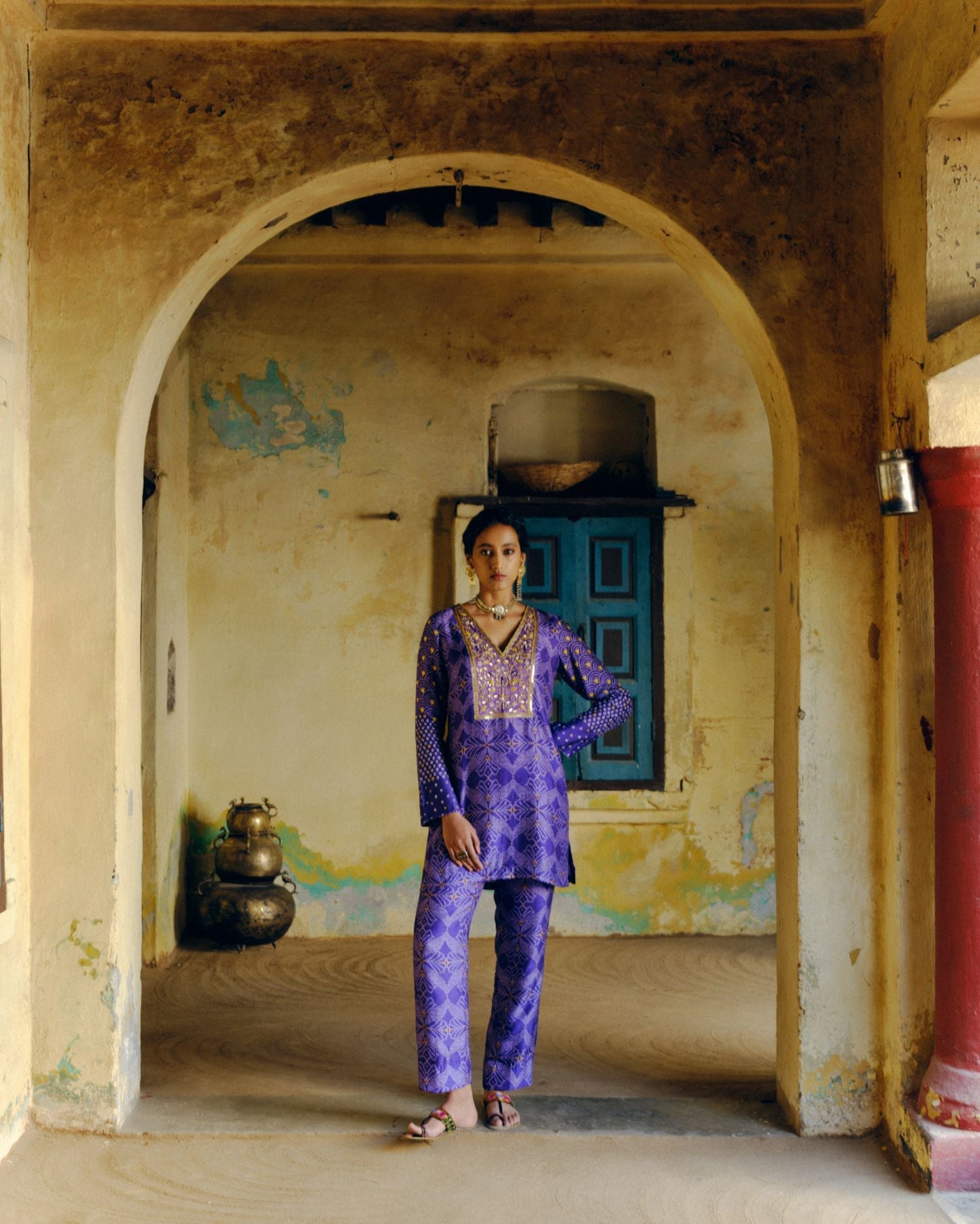 Iris Purple Co-Ord Set - MARKET