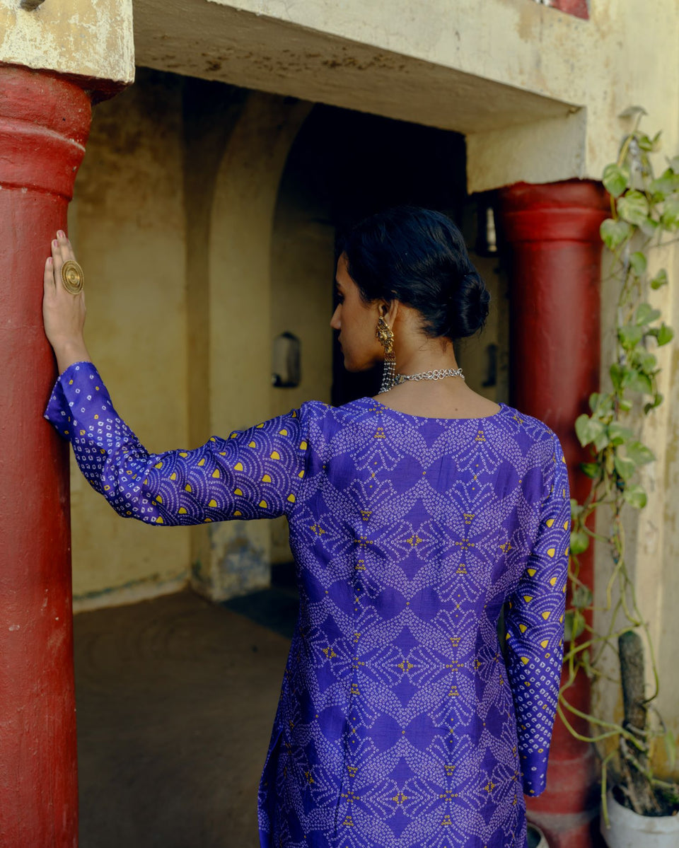 Iris Purple Co-Ord Set - MARKET