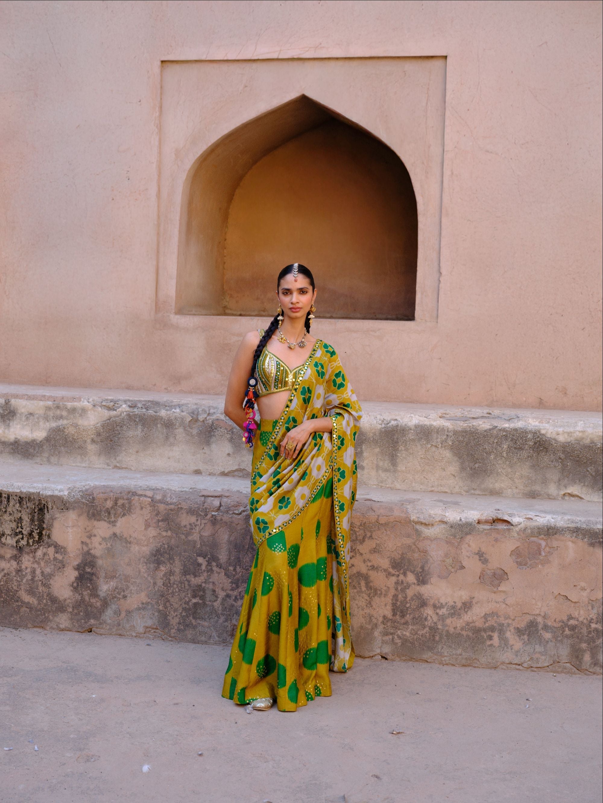 Tara Pre Draped Saree - MARKET