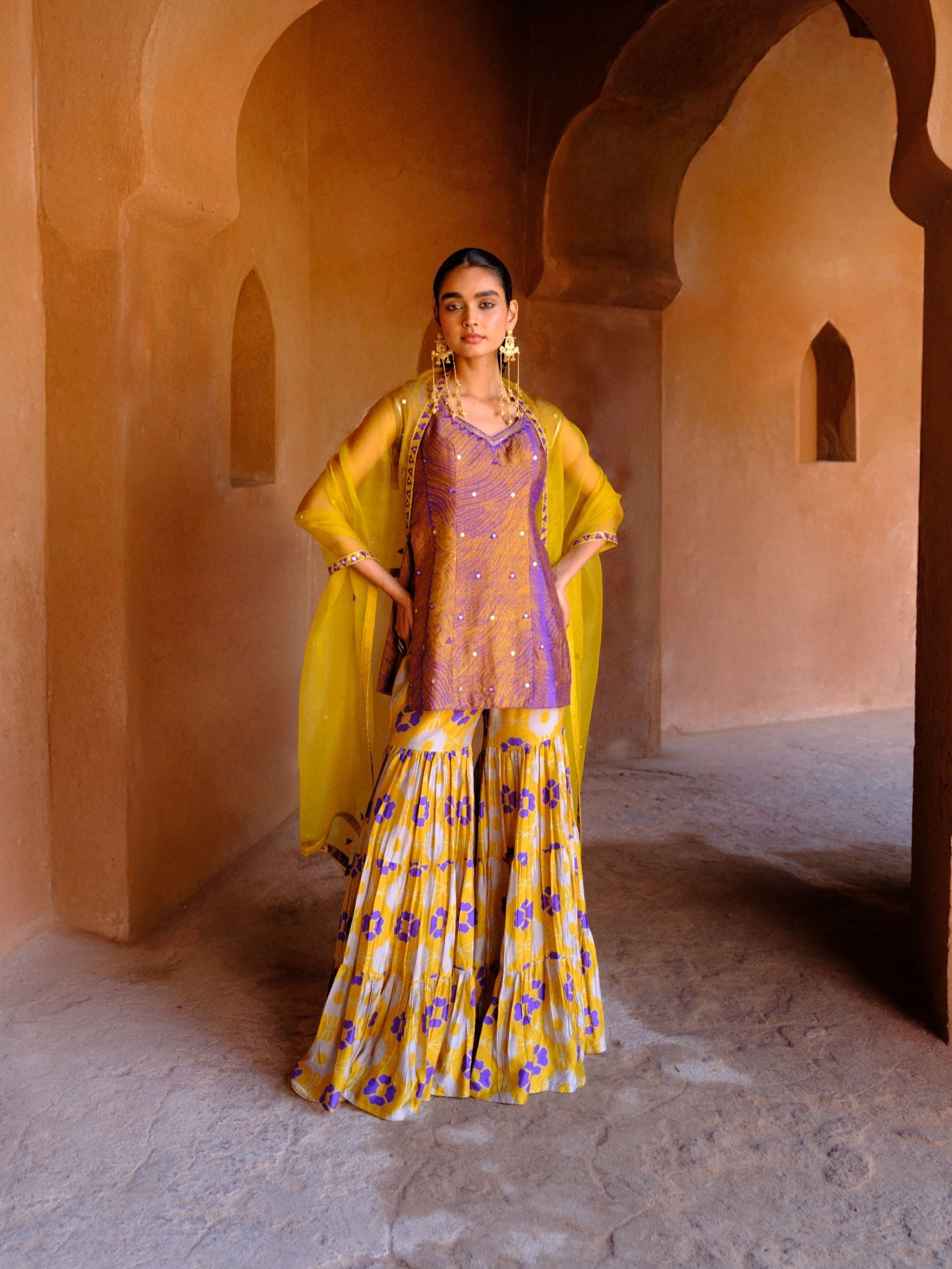 Navya Sharara Set - MARKET