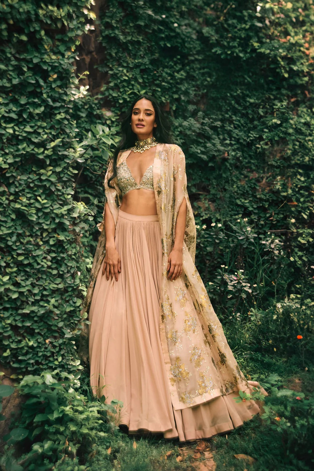 Dusty Pink Lisa Cape Set - MARKET