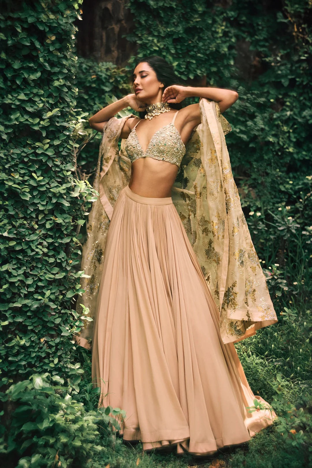 Dusty Pink Lisa Cape Set - MARKET