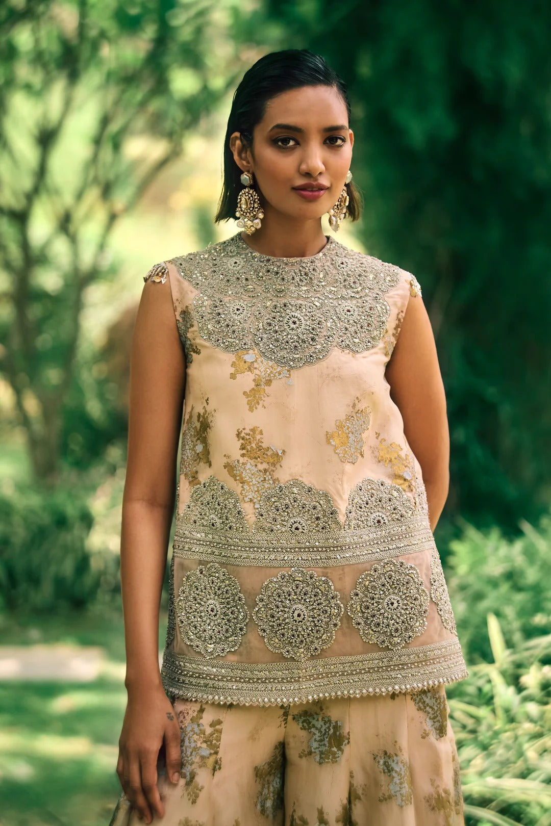 Dusty Pink Sylvia Kurti Set - MARKET