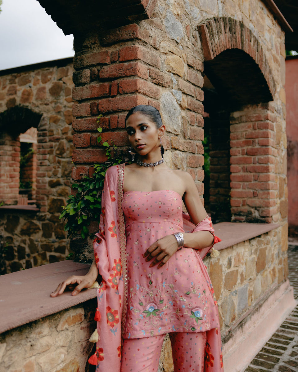 Dusty Rose Tunic Set - MARKET