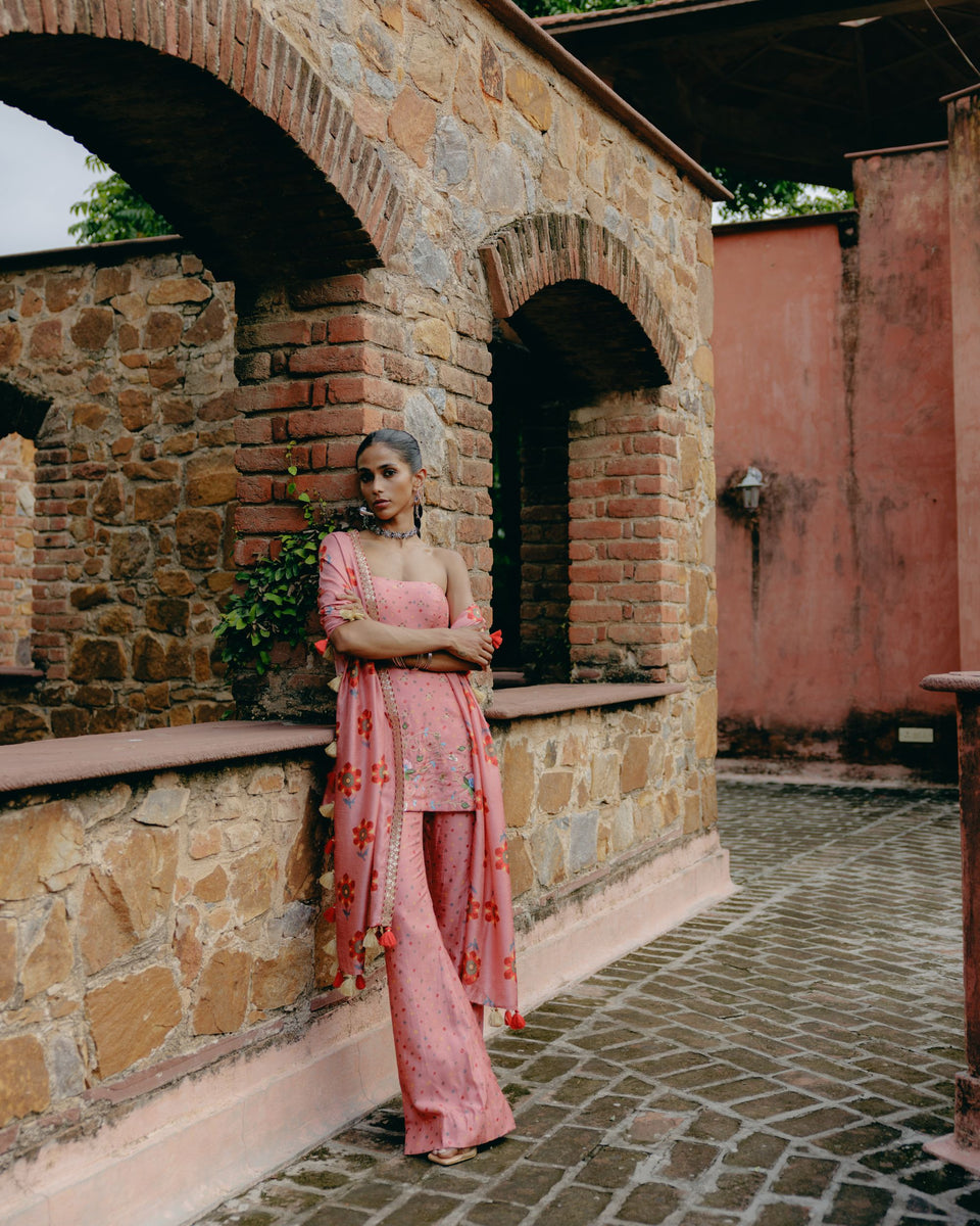 Dusty Rose Tunic Set - MARKET