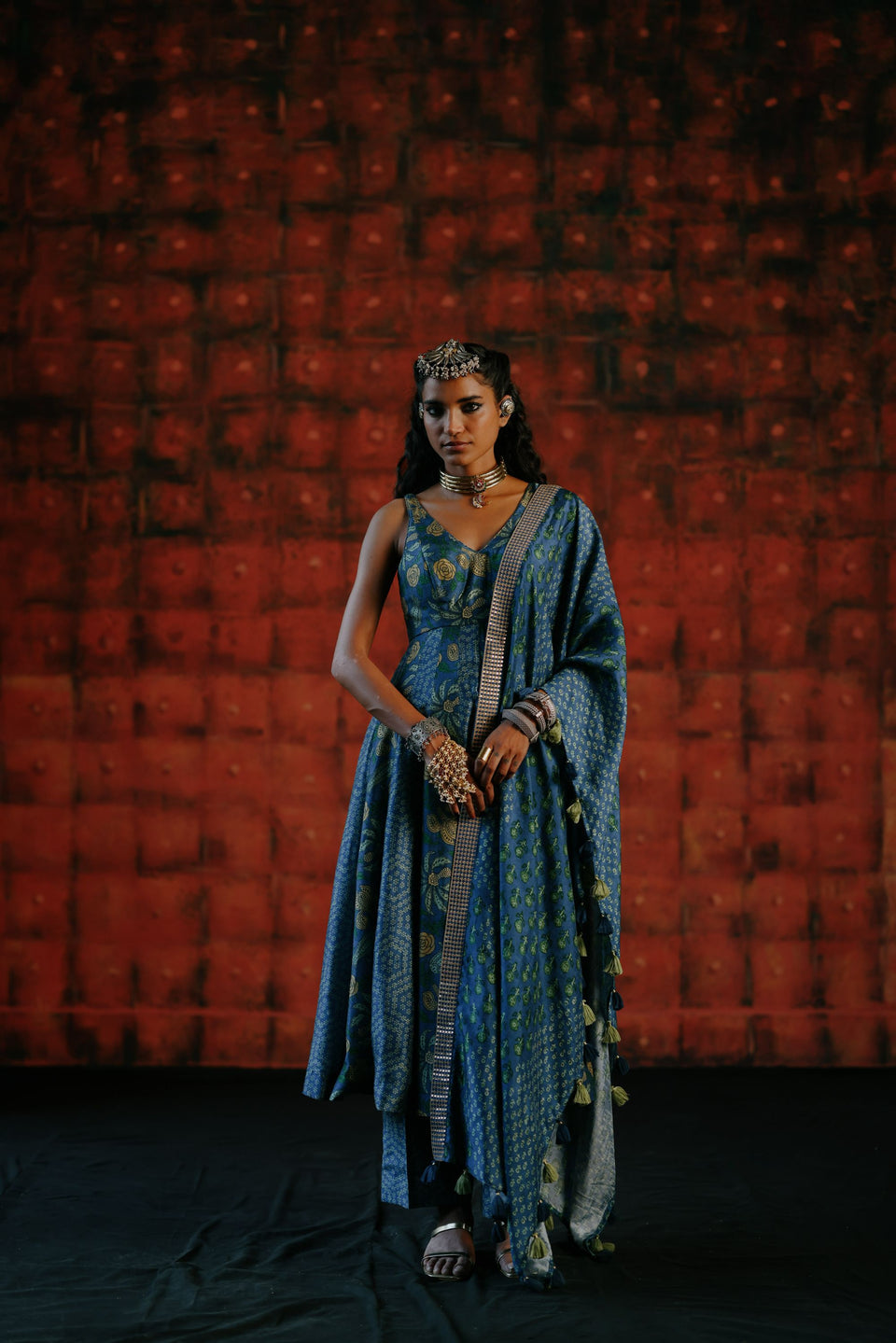 Indigo Anarkali - MARKET