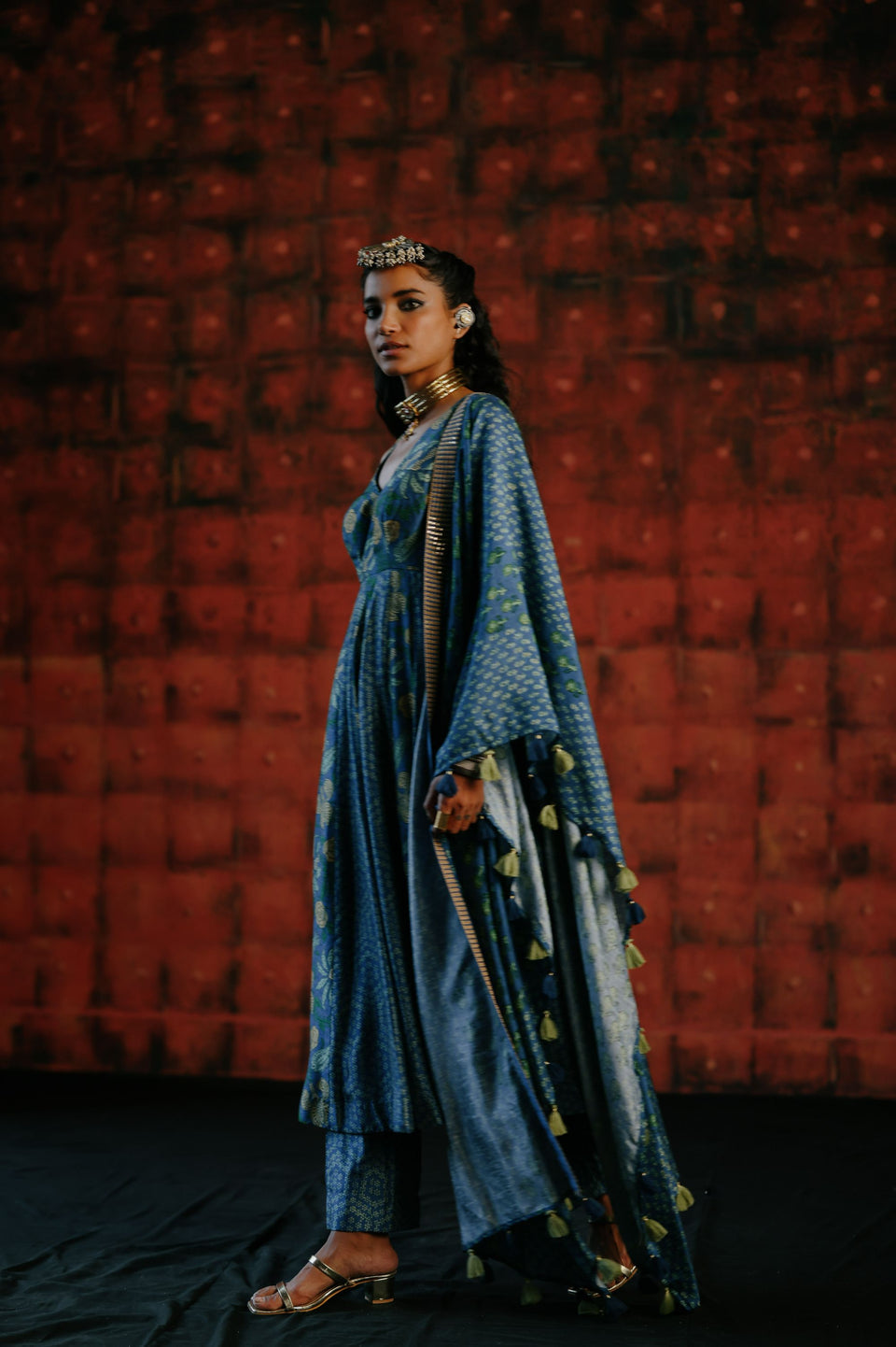 Indigo Anarkali - MARKET