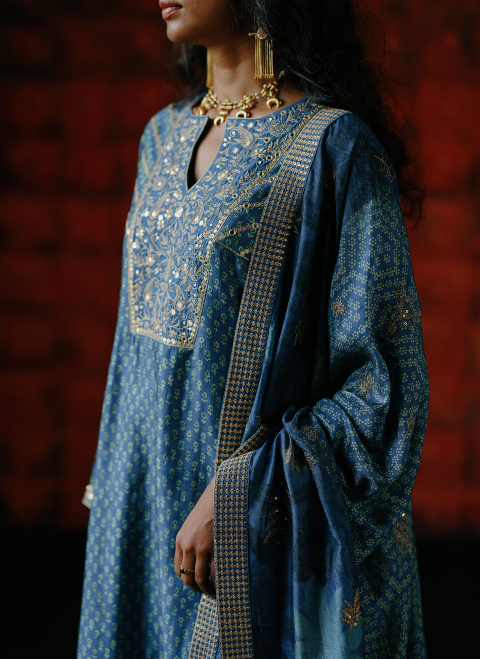 Indigo Kurta - MARKET