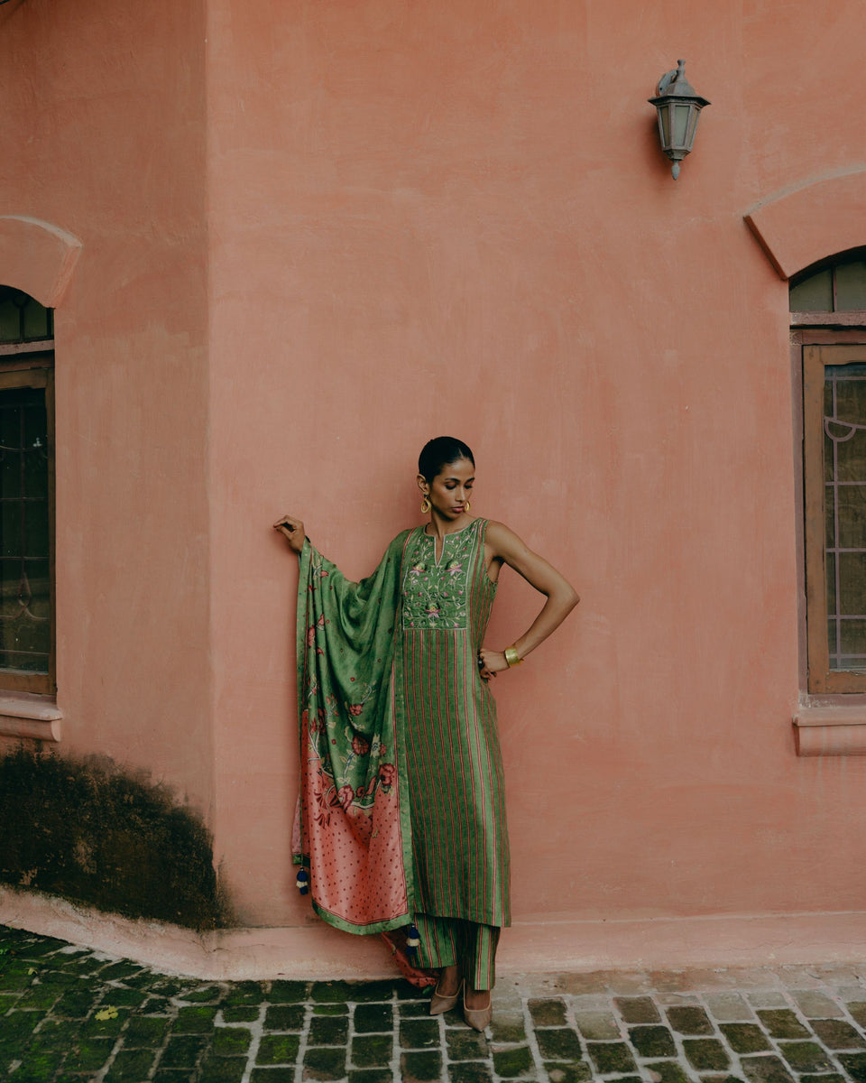 Jade Green Kurta - MARKET