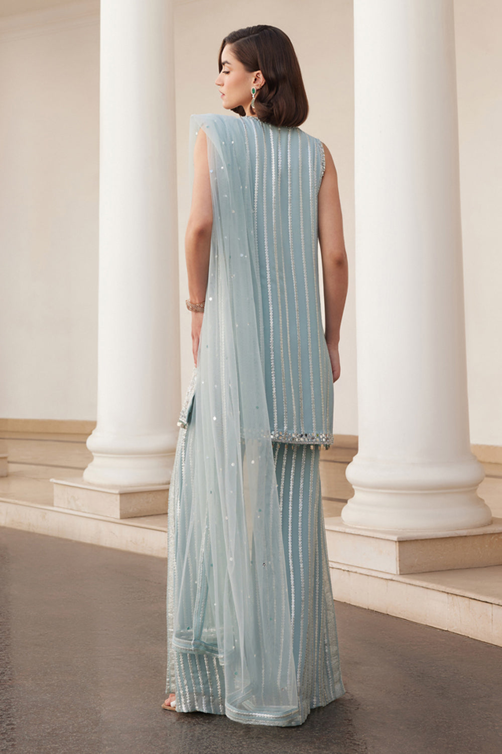 Powder Blue Kurta - MARKET