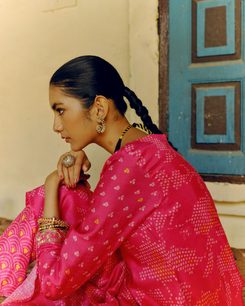 Rani Pink Tunic Set - MARKET