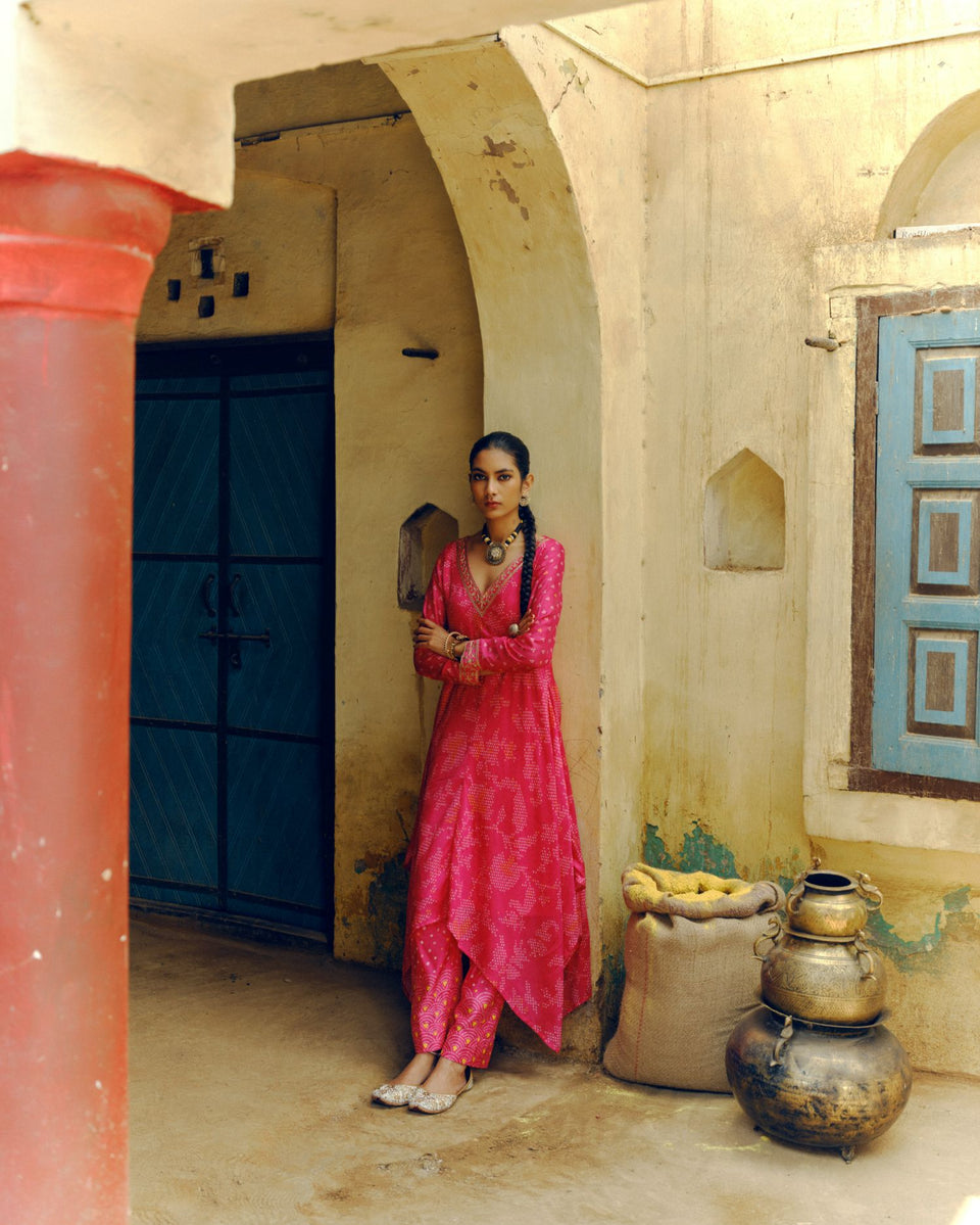 Rani Pink Tunic Set - MARKET