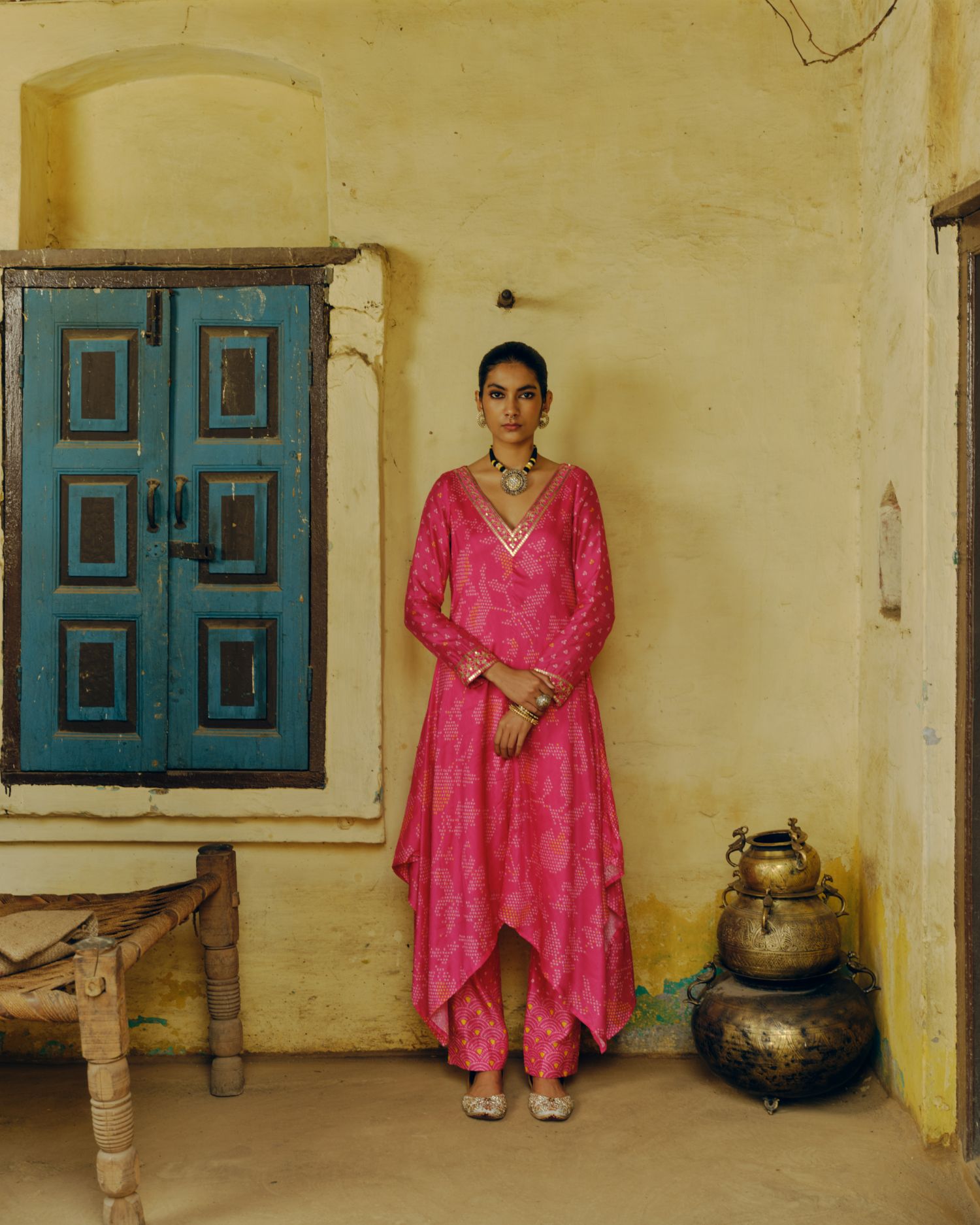 Rani Pink Tunic Set - MARKET