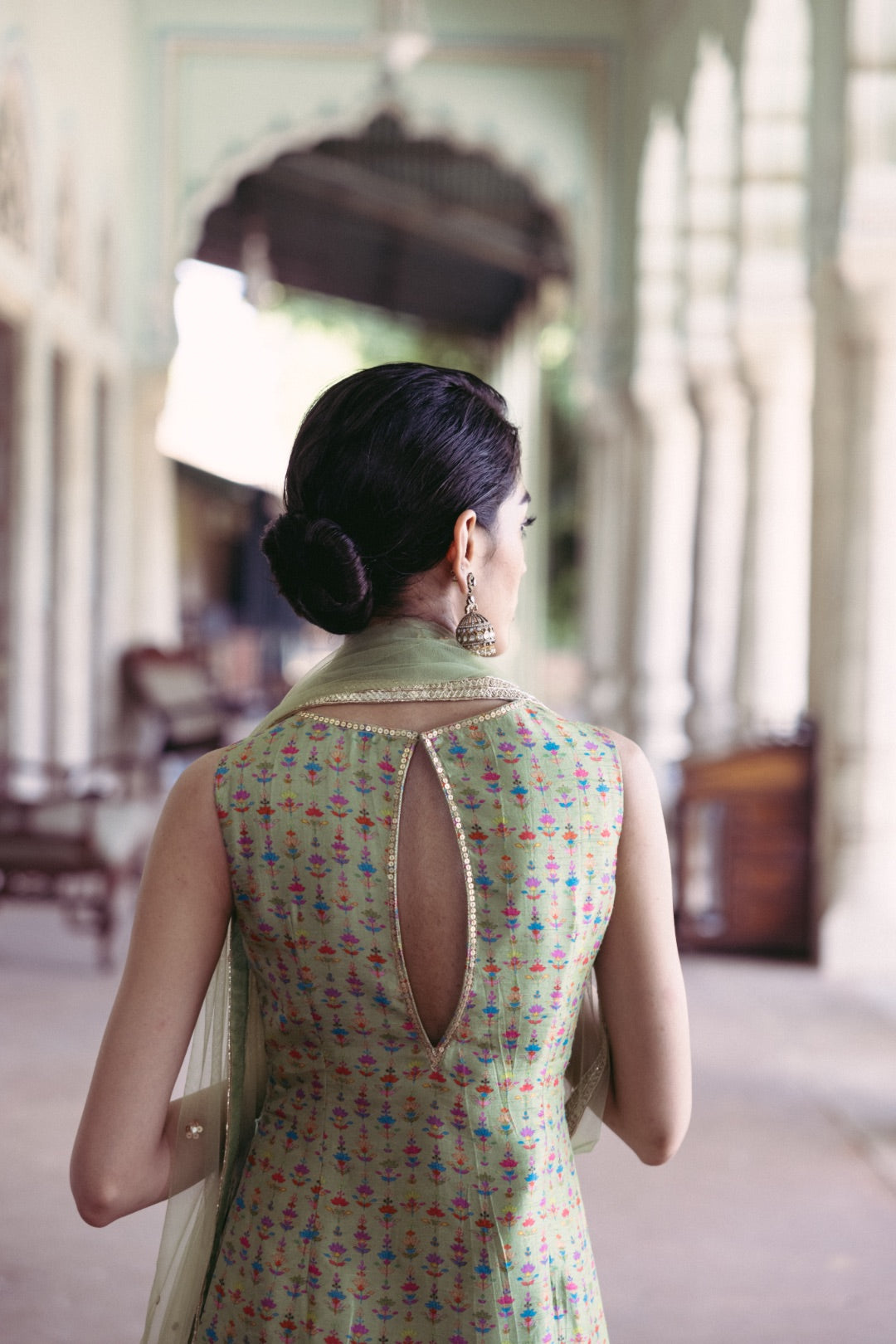 Seafoam Green Sharara | Ready to Ship - MARKET