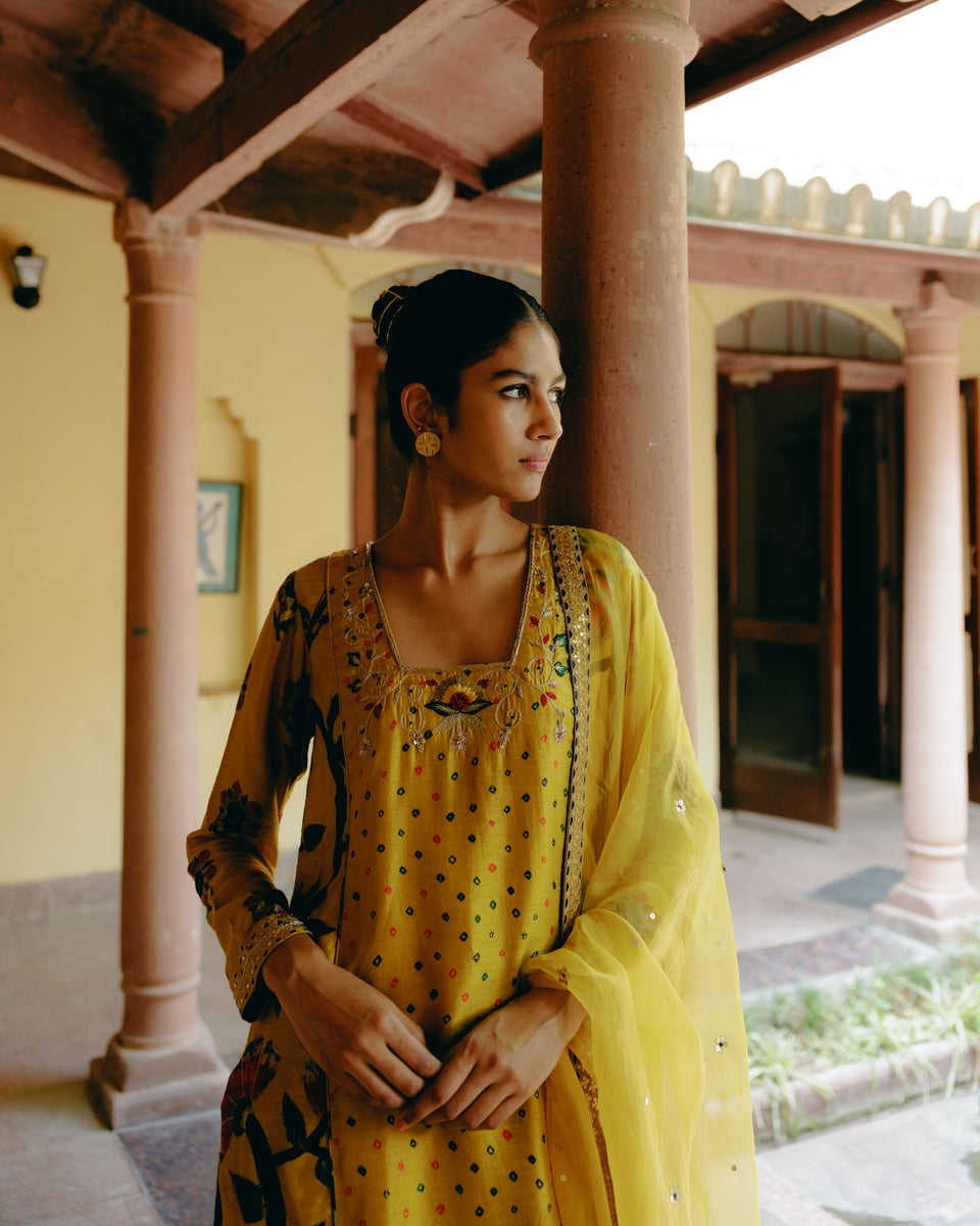 Sunflower Kurta - MARKET