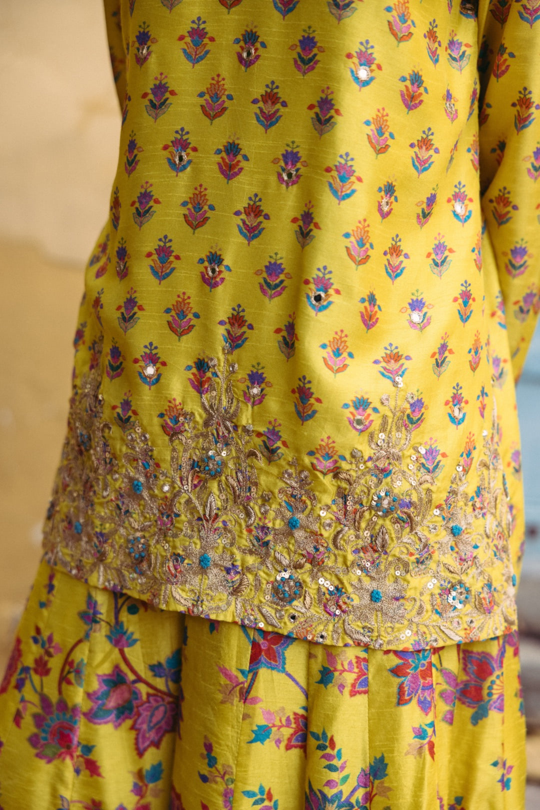 Sunshine Yellow Kali Pants Set - MARKET