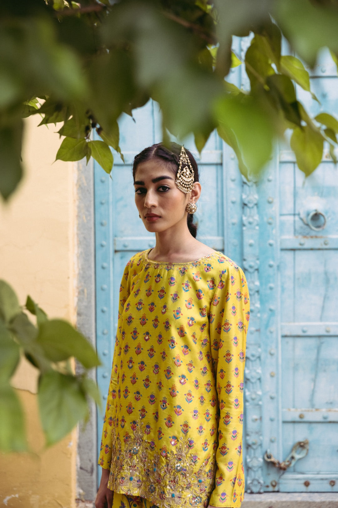 Sunshine Yellow Kali Pants Set - MARKET