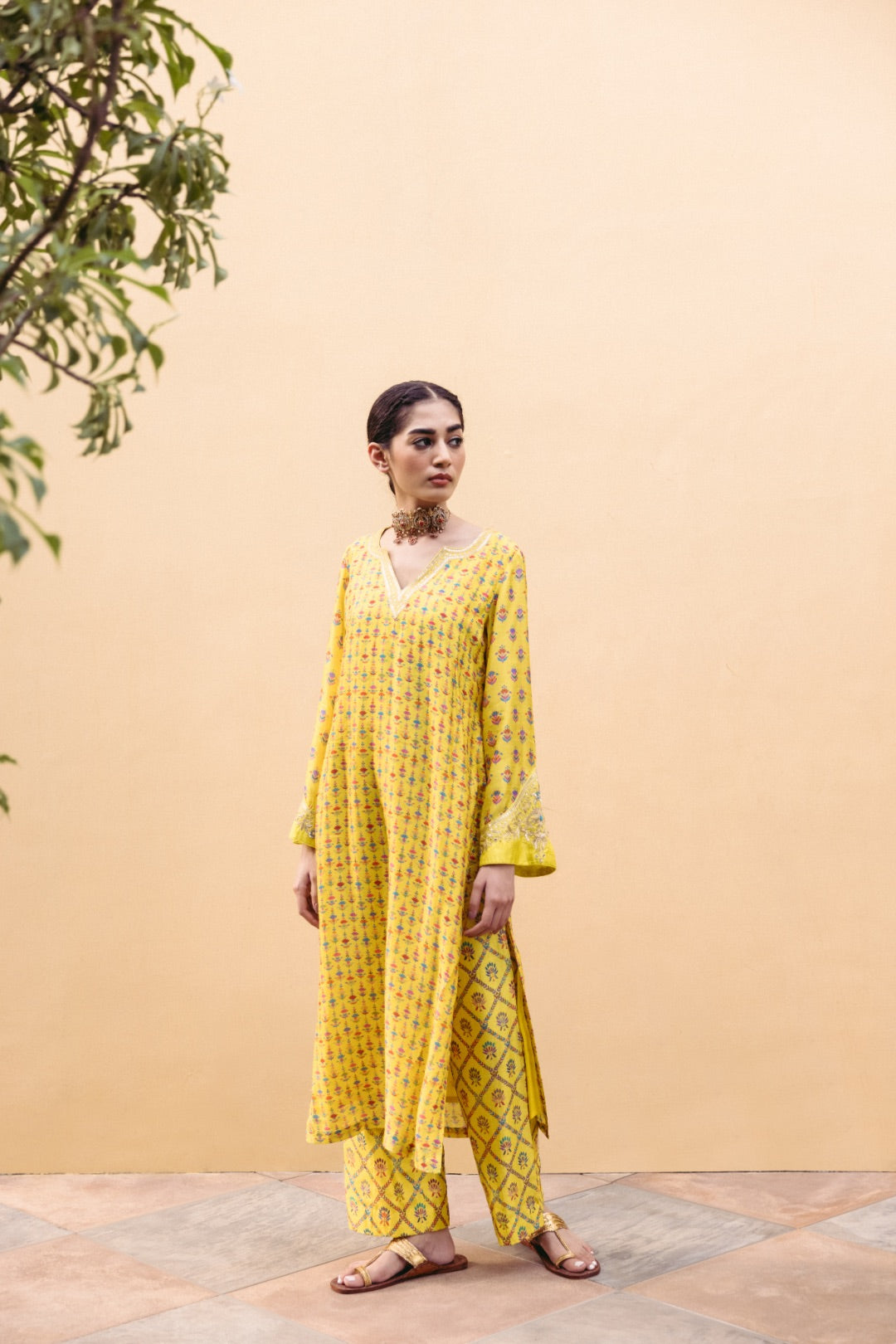 Sunshine Yellow Kurta Set - MARKET