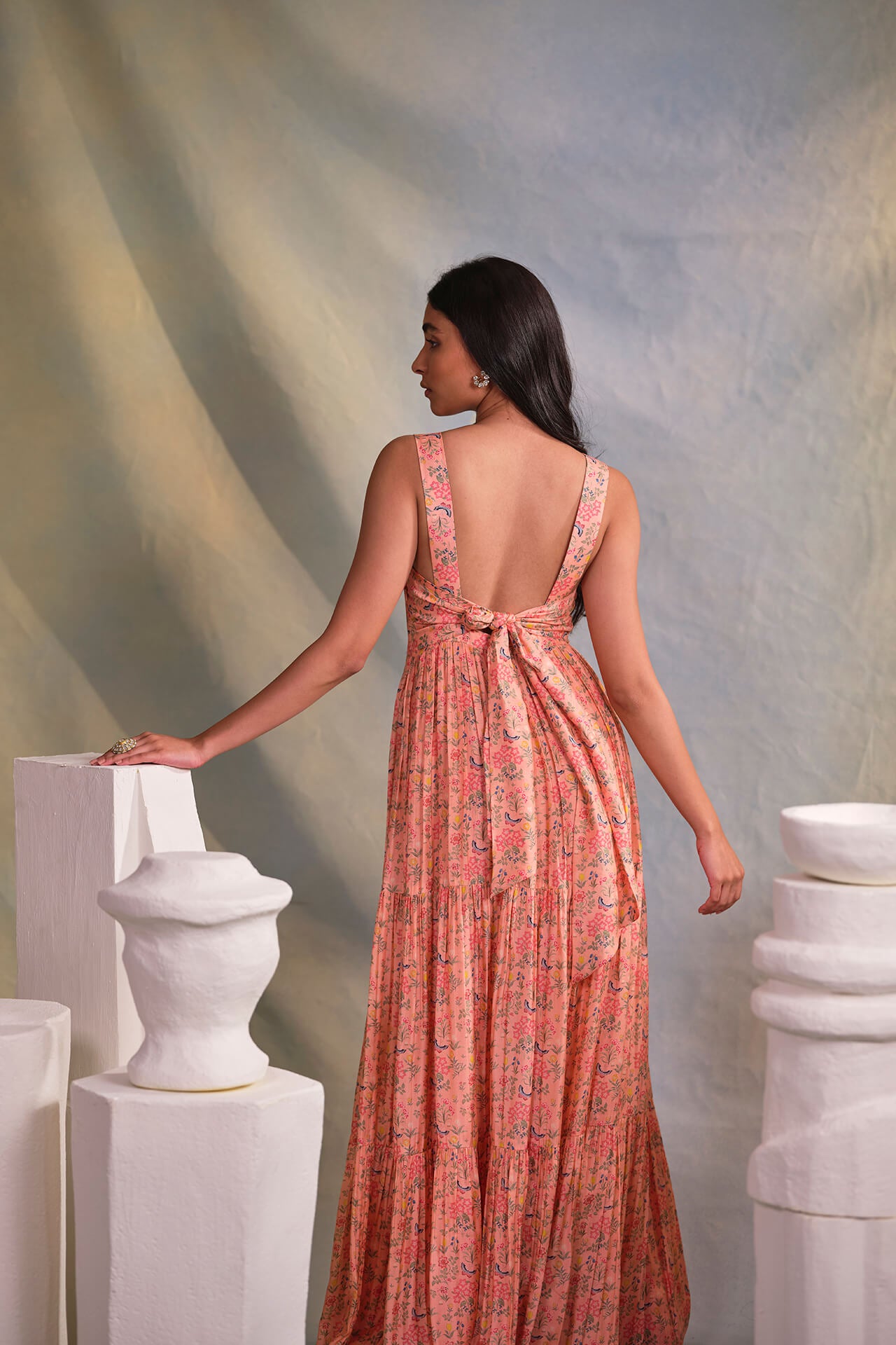 Butterfly Bow Tye Maxi - MARKET