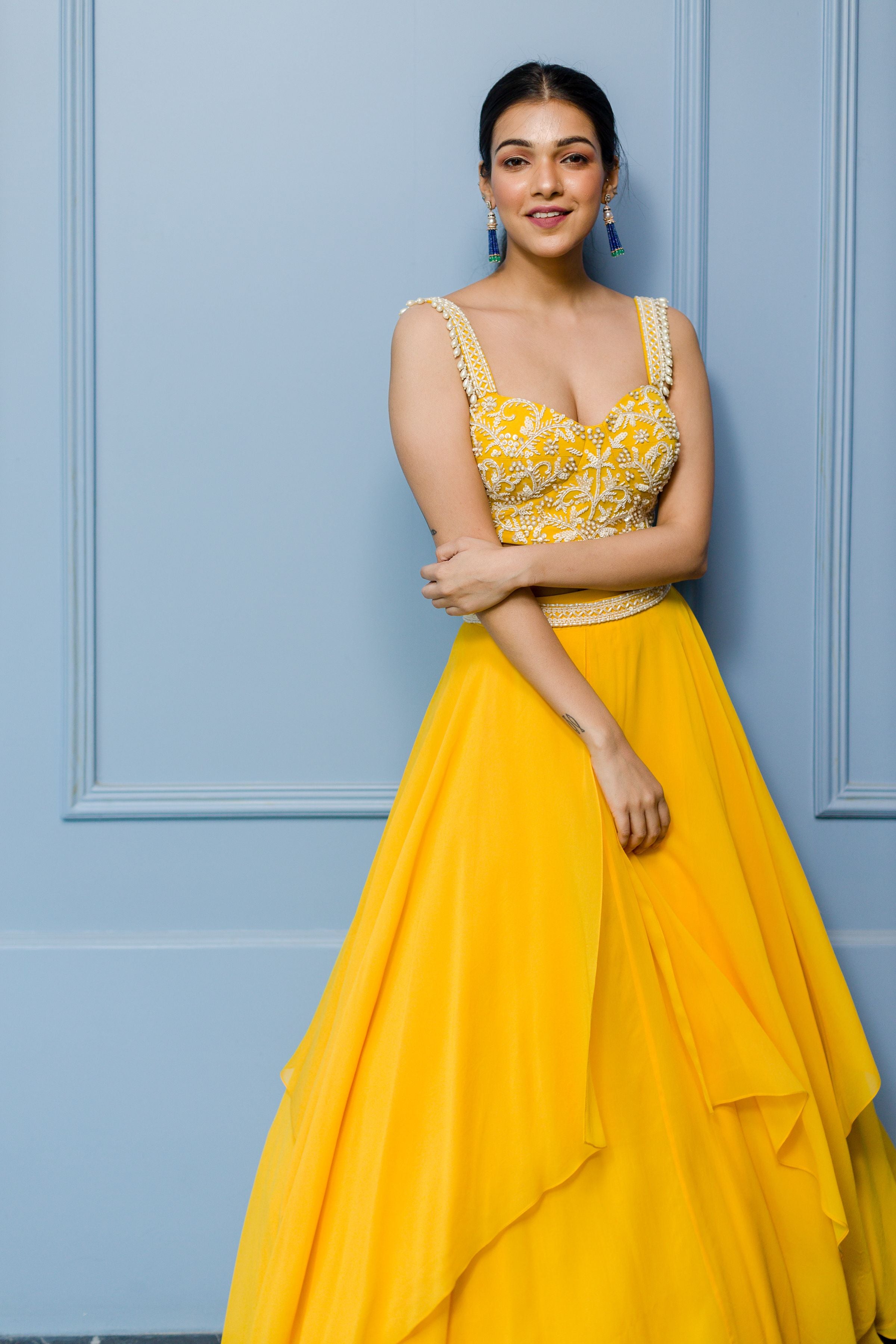 Mango Bustier and Panelled Skirt Set - MARKET