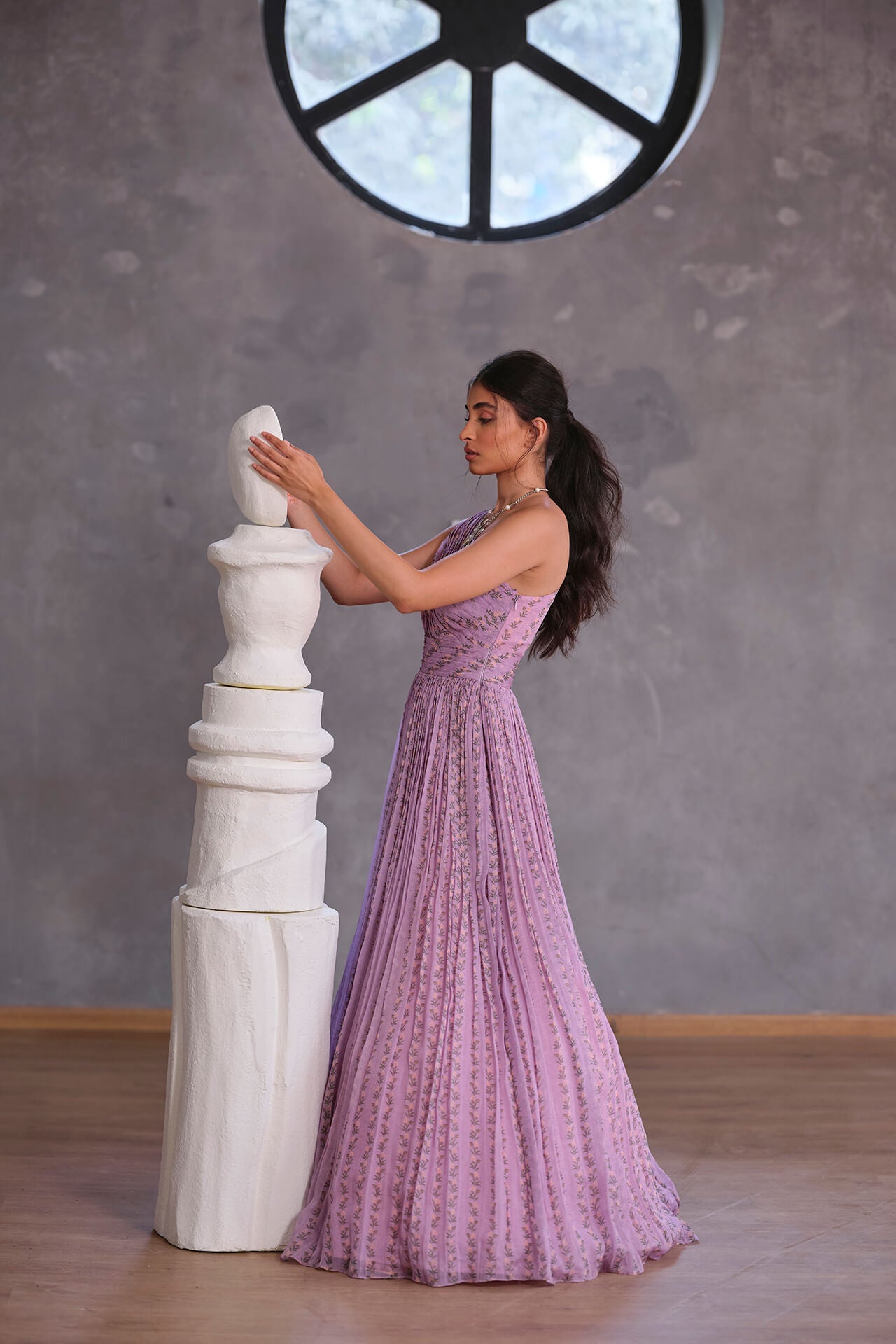 Sea Lavender Gown - MARKET