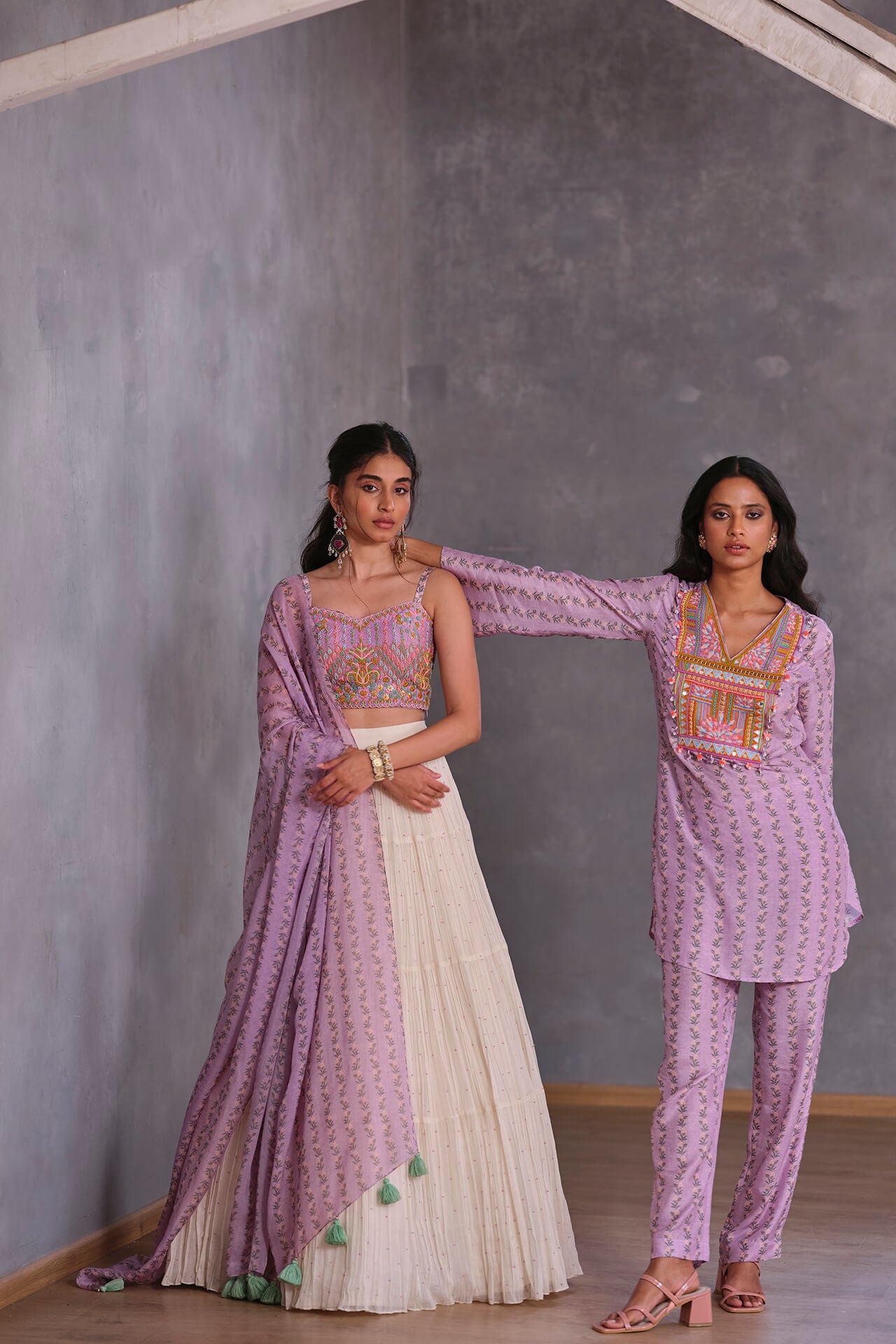 Sea Lavender Lengha - MARKET