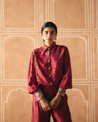 Berry Plum Shirt + Trouser - MARKET