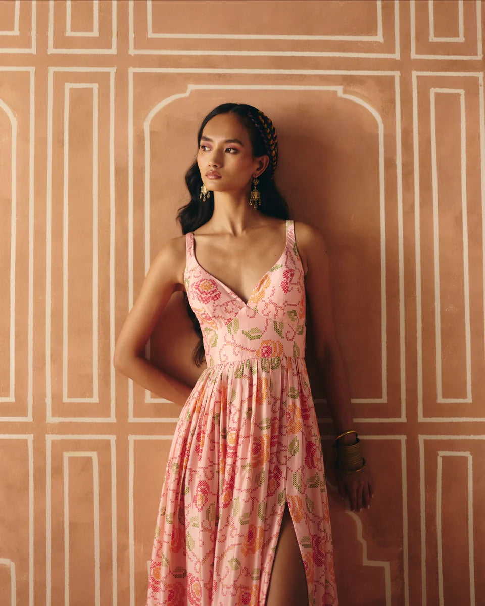 Blush Pink Maxi Dress - MARKET