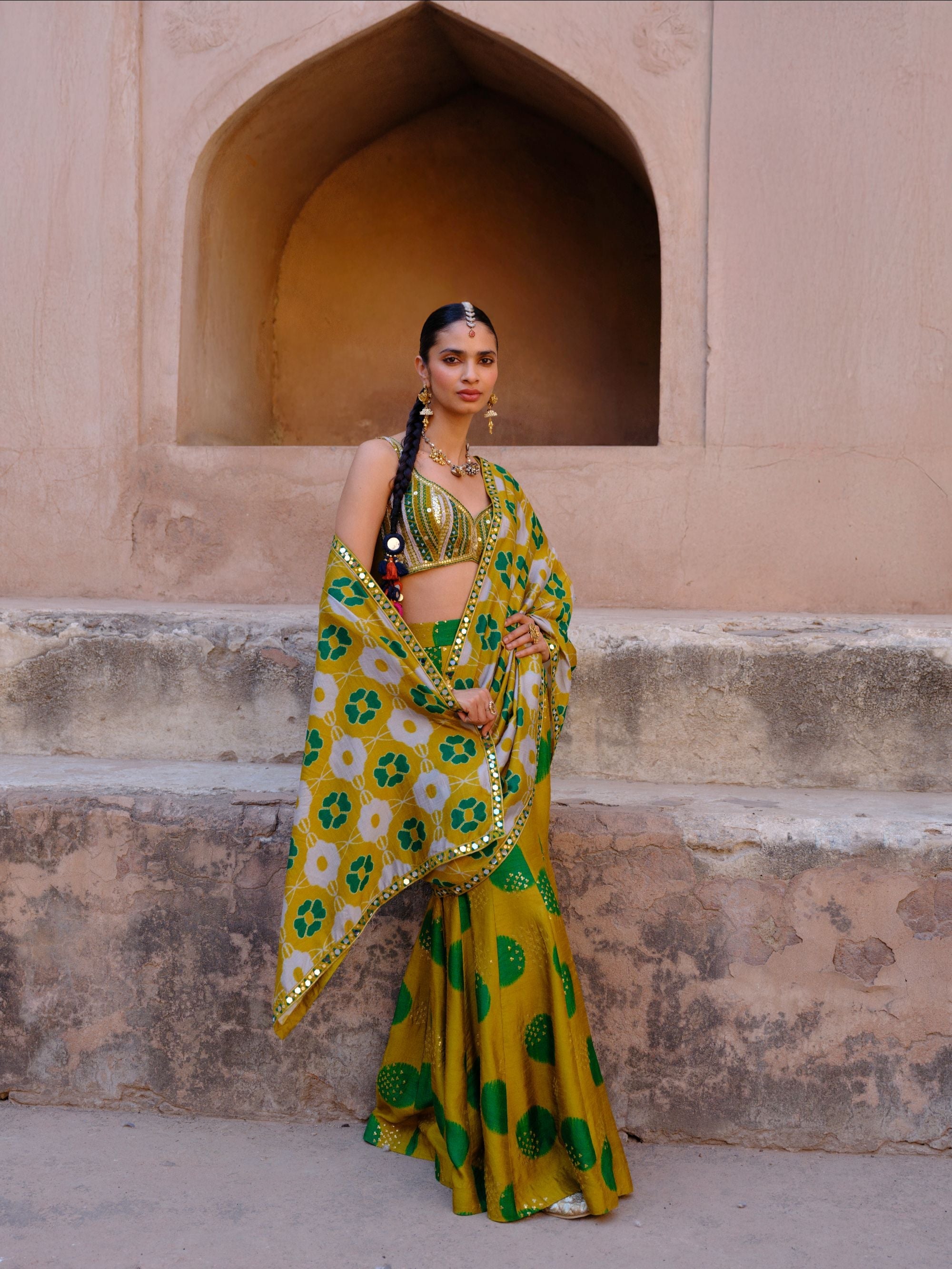 Tara Pre Draped Saree - MARKET