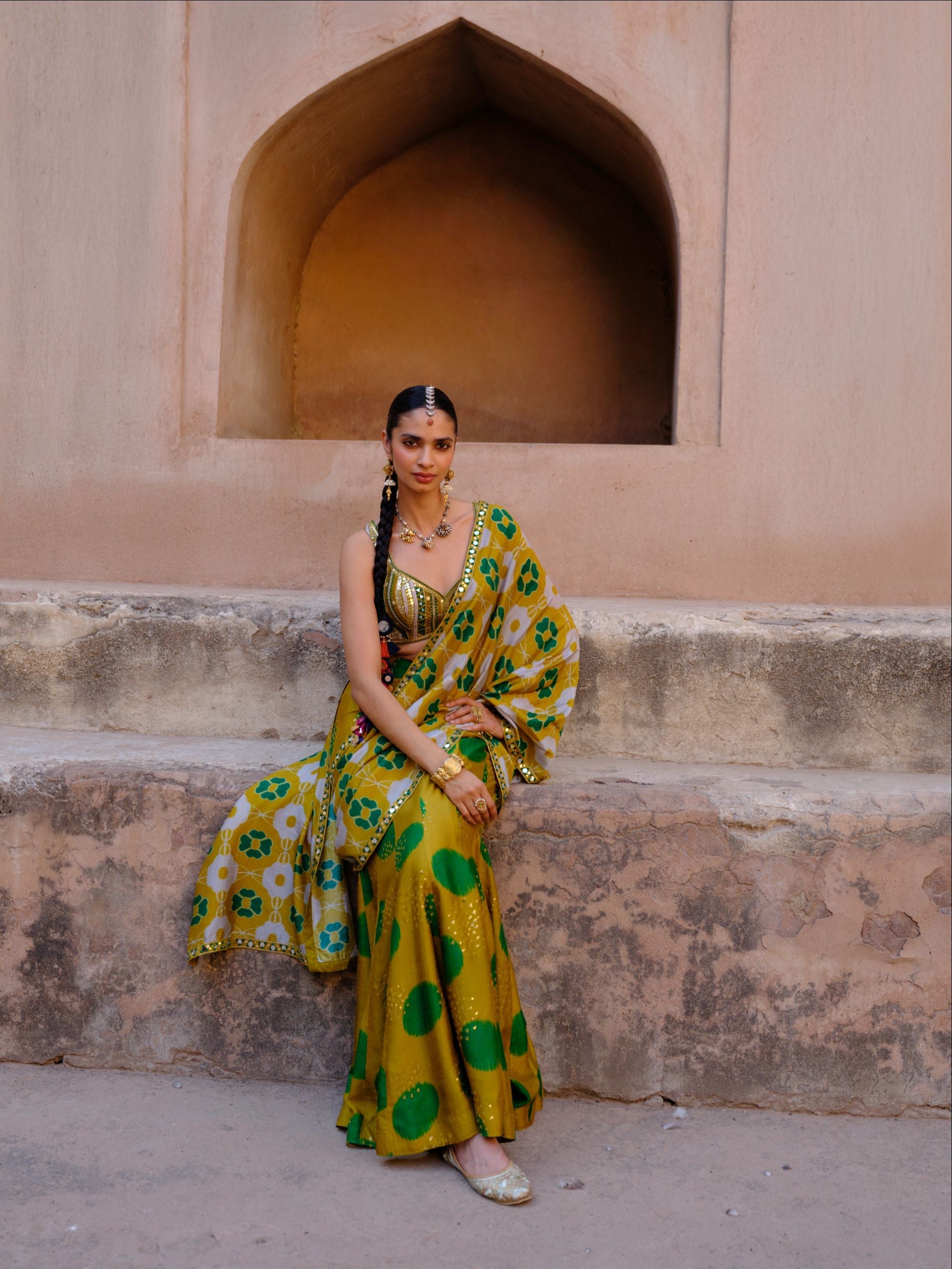 Tara Pre Draped Saree - MARKET