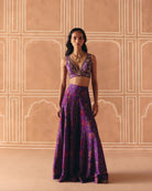 Imperial Violet Crop Top + Pants - MARKET