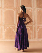 Imperial Violet Corset Co-ord - MARKET