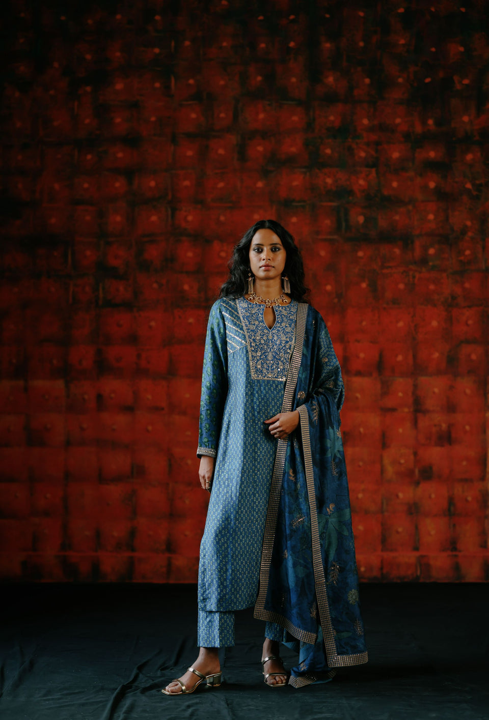 Indigo Kurta - MARKET