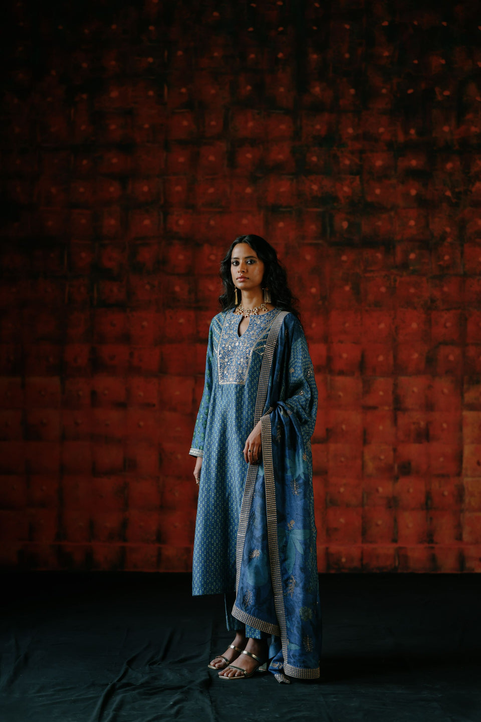 Indigo Kurta - MARKET