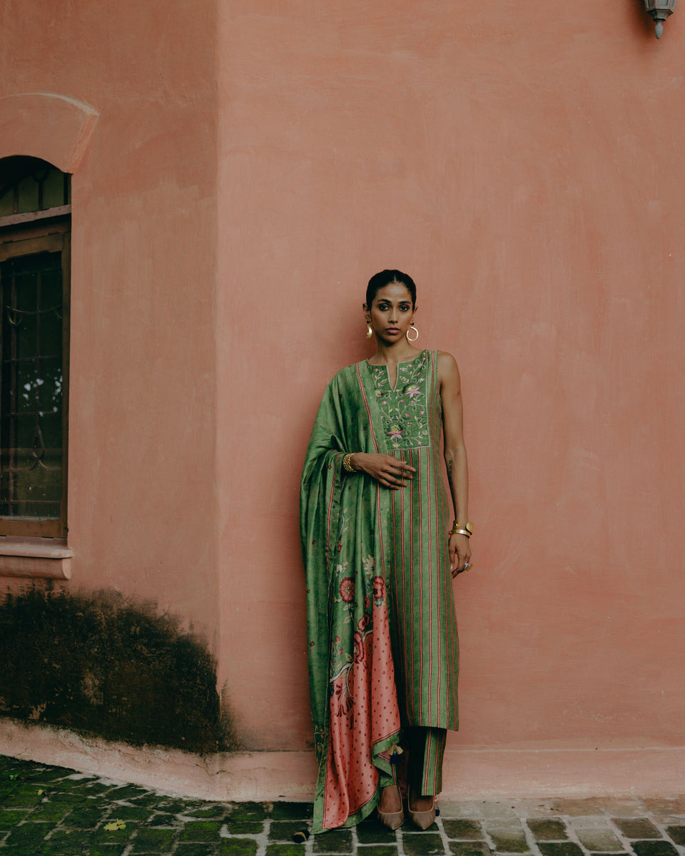 Jade Green Kurta - MARKET