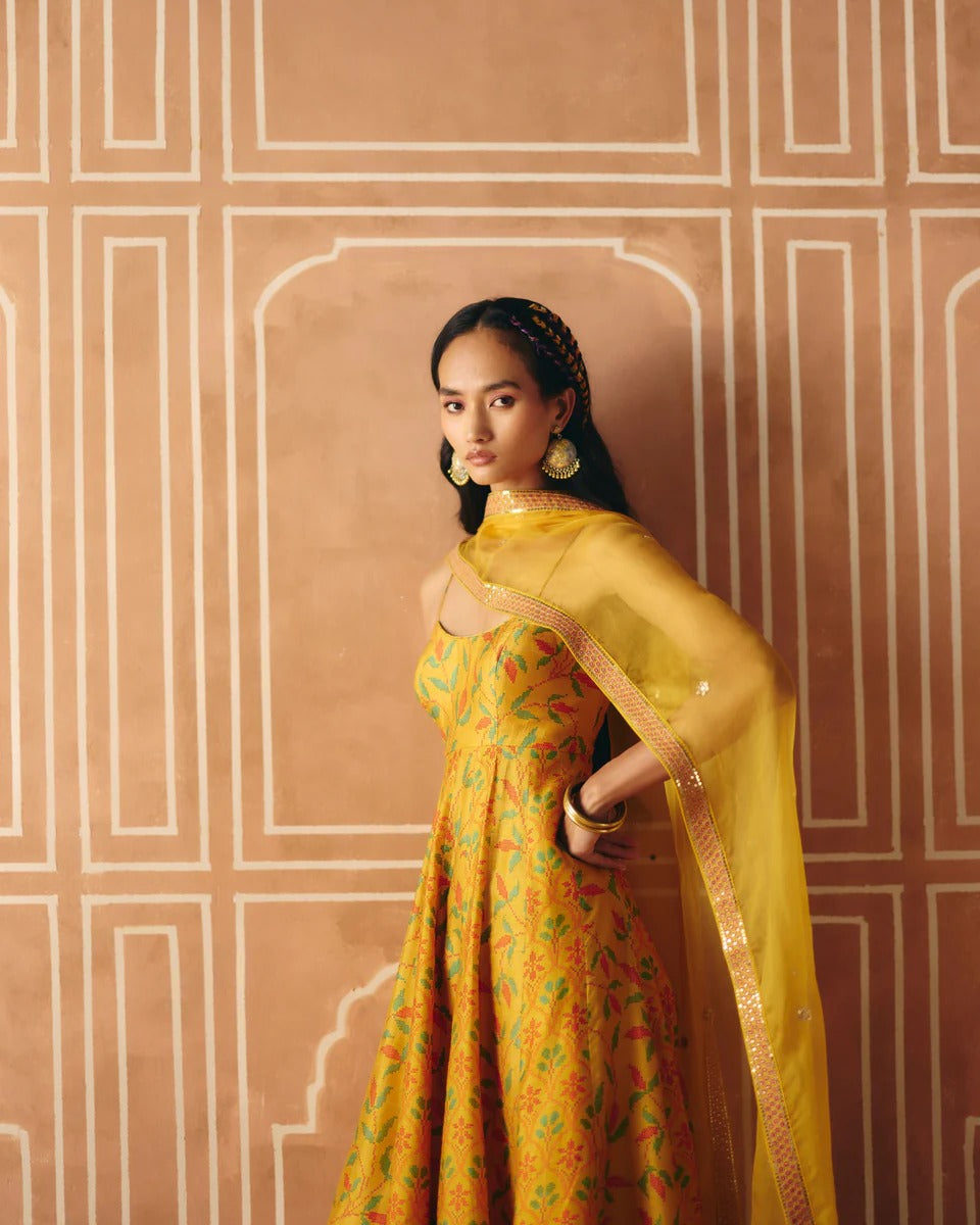 Marigold Anarkali - MARKET