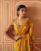Marigold Saree - MARKET