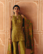 Parrot Green Tunic Set - MARKET