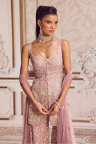 Champagne Rose Peplum Set - MARKET