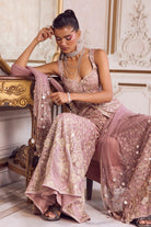 Champagne Rose Peplum Set - MARKET
