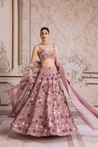 Champagne Rose Lehenga With Blouse Set - MARKET