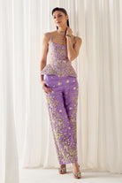 Lavender Corset and Pants Set - MARKET