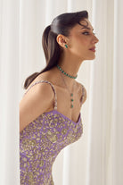 Lavender Corset and Pants Set - MARKET