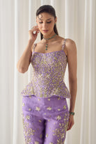 Lavender Corset and Pants Set - MARKET