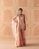 Blush Pink Sharara - MARKET